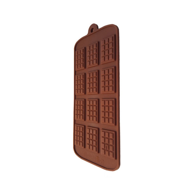 (Store Closing Sale) Chocolate Molds DIY Bakeware Cake Molds High Quality Square Eco-friendly Silicone Mold DIY 1PC Food Grade 12 Cavity Waffle Molds