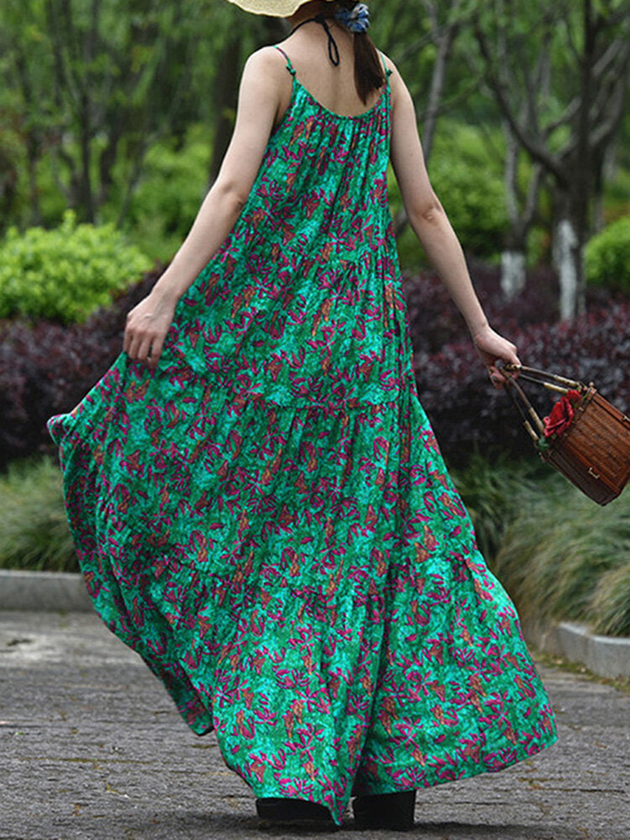 Women Casual Elegant Print Dress