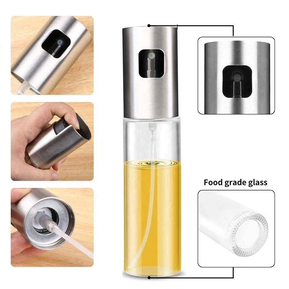 (Store Closing Sale) Oil Sprayer Bottle Pump Oil Pot Leak-Proof