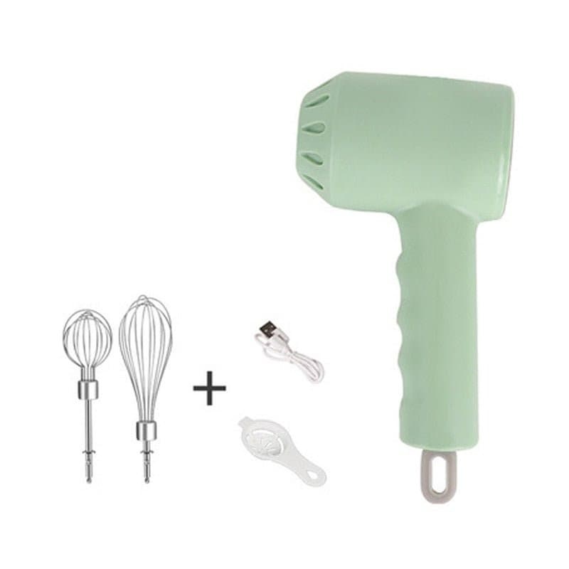 USB 2 In 1 Wireless Electric Garlic Chopper Masher Whisk Egg Beater