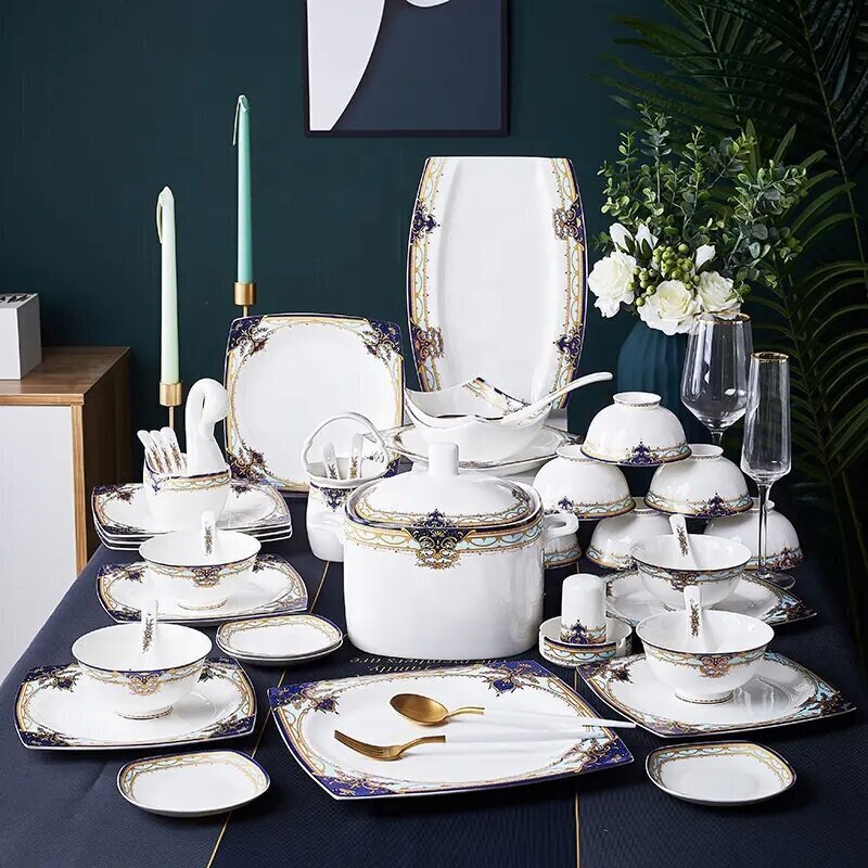 Fine Ceramic Tableware Set