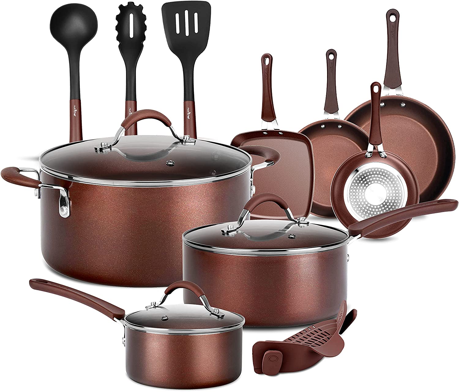 (Store Closing Sale) 14-Piece Nonstick Cookware