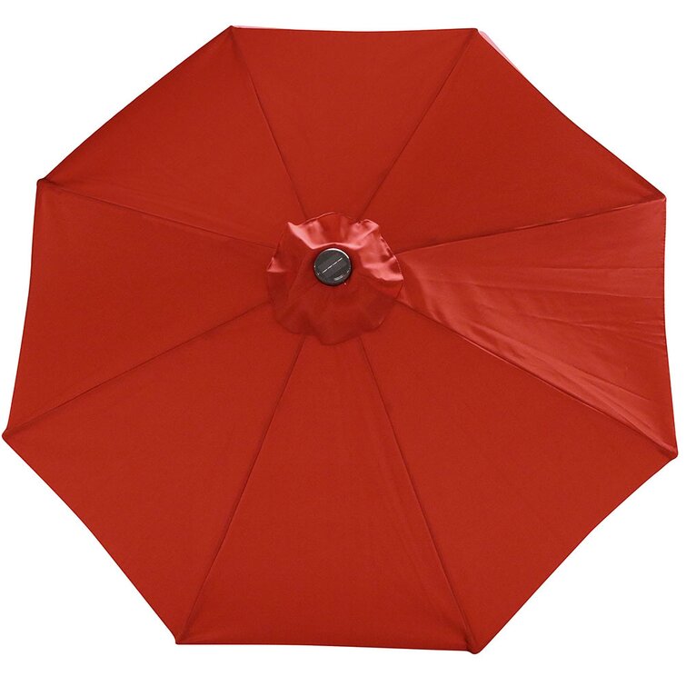 Jericho 108'' Lighted Market Umbrella