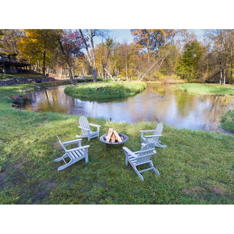 Alprentice Plastic/Resin Folding Adirondack Chair