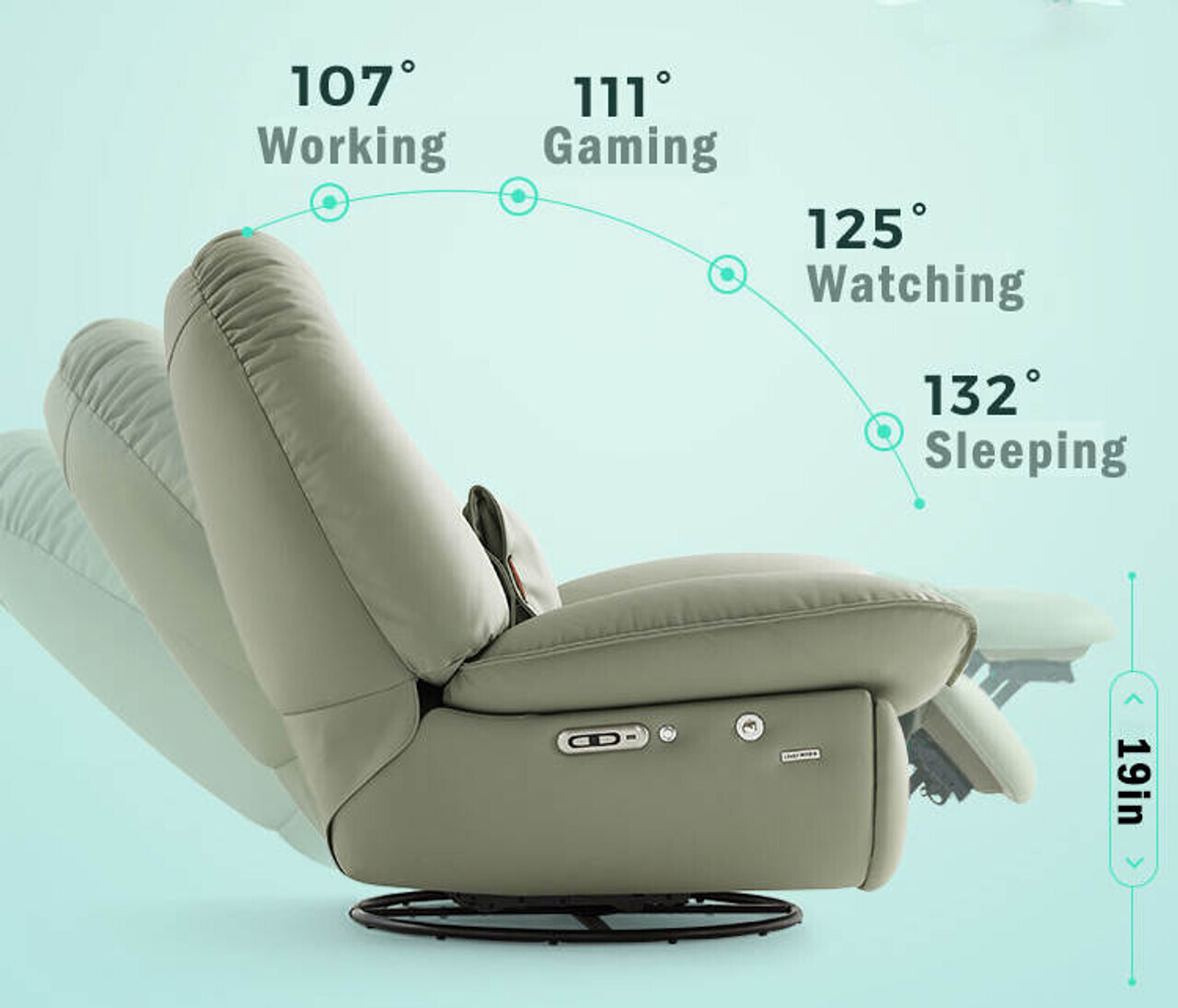 🎉Big Promotion Only $49.99🔥 Voice Control Smart Armchair Smart Electric Sofa Chair