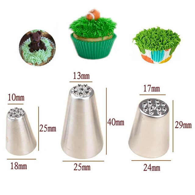 (Store Closing Sale) 1/3/5/7pc/set of chrysanthemum Nozzle Icing Piping Pastry