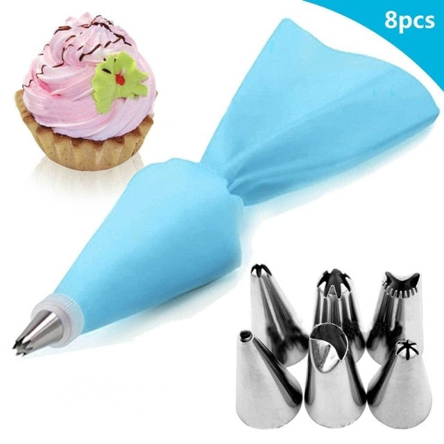 (Store Closing Sale) 1/3/5/7pc/set of chrysanthemum Nozzle Icing Piping Pastry