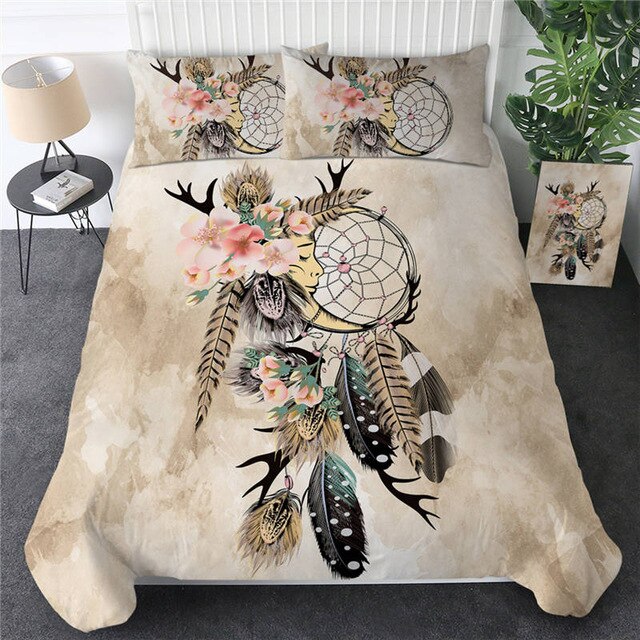 Moon Dream-Catcher Duvet Cover Set