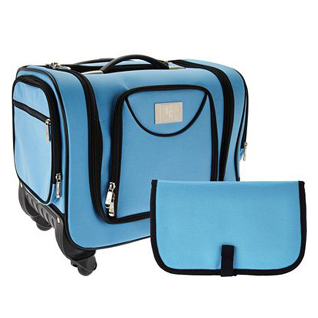 💝HSN-Last Day Buy 2 Save 35%💥Weekender Bag with Set of 2 Snap-In Toiletry Case