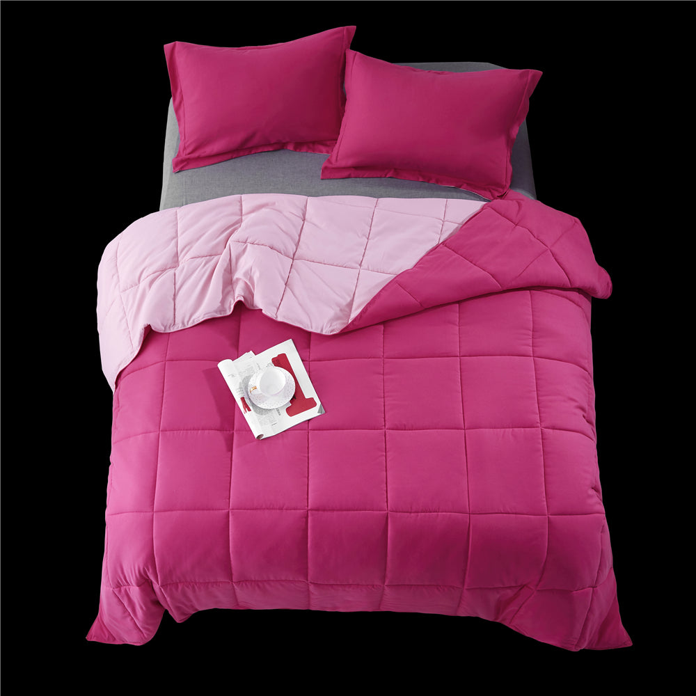 All Season Lightweight Down Alternative Comforter Set