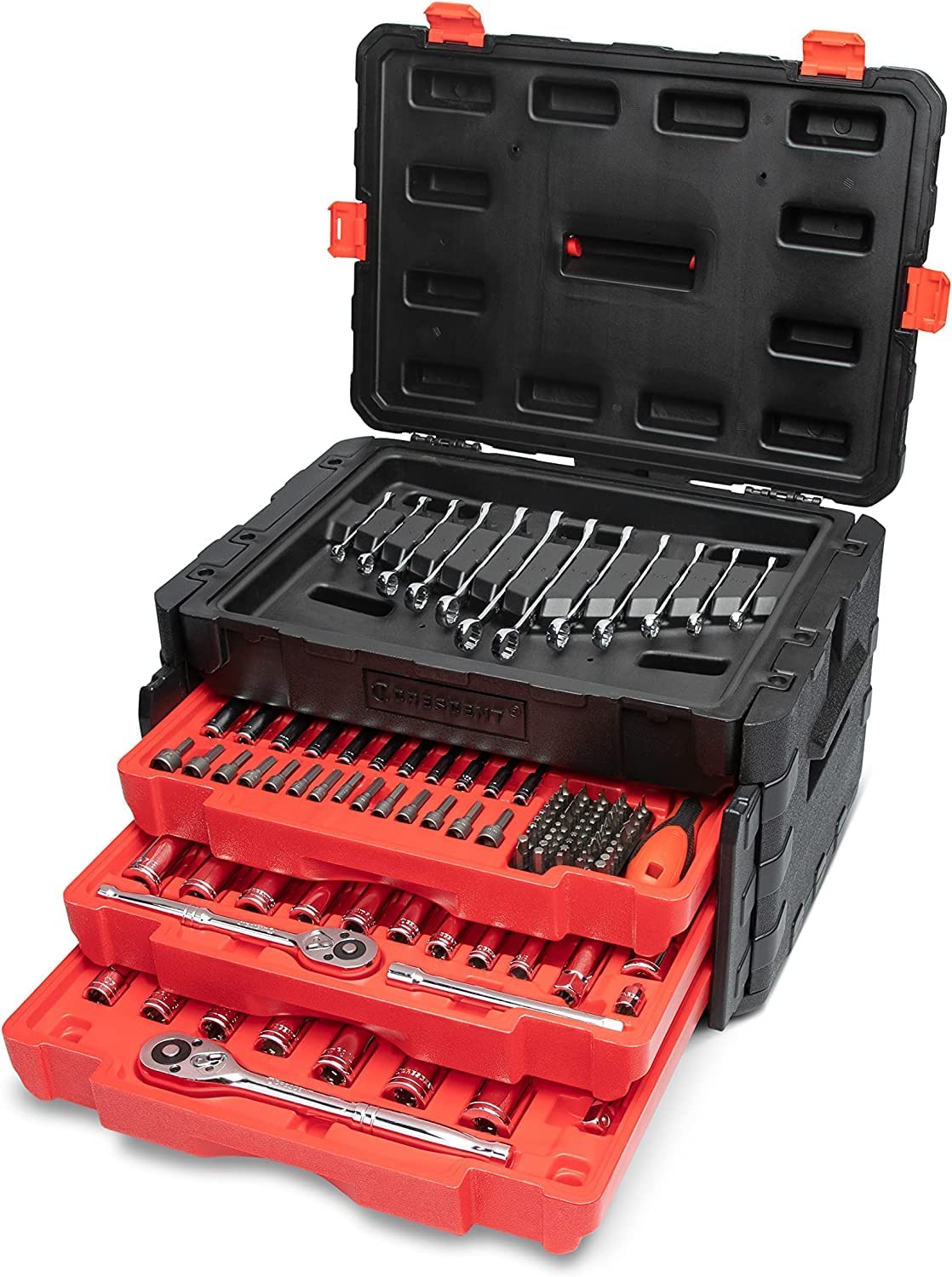 180 Pc. Professional Tool Set in Tool Storage Case - CTK180