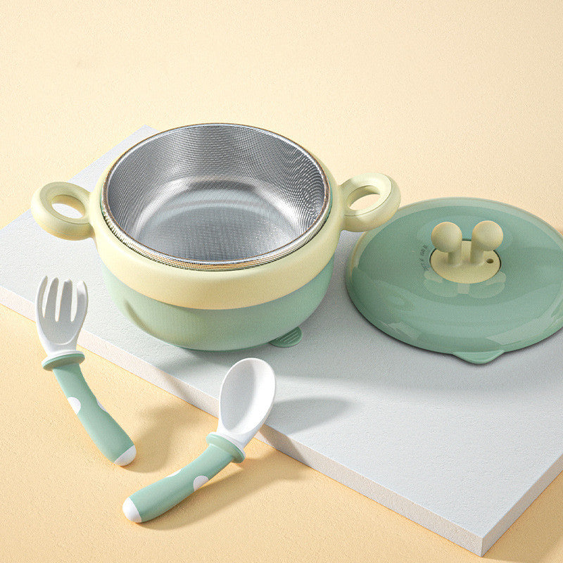 (Store Closing Sale) Baby Tableware Stainless Steel