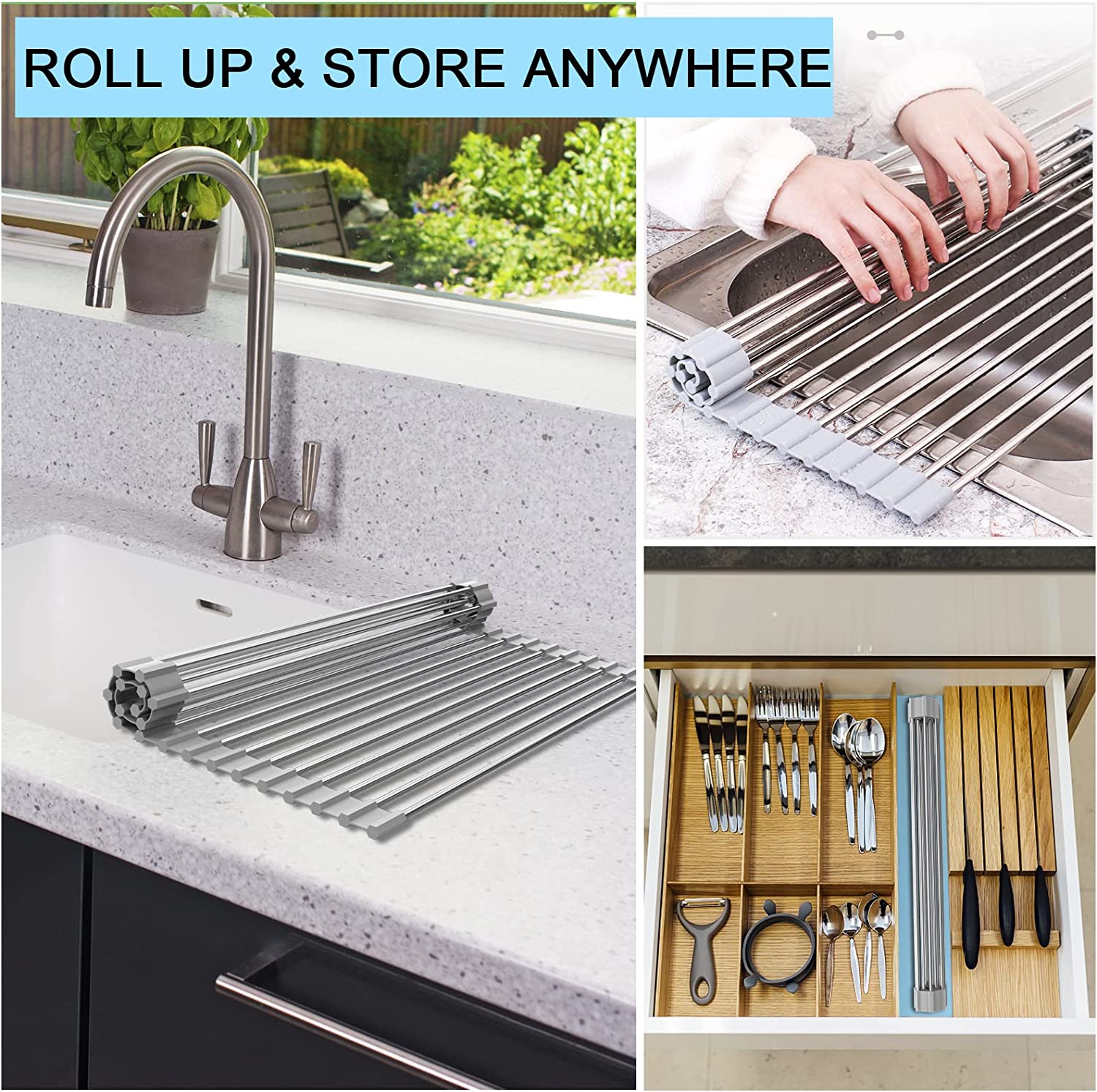 (Store Closing Sale) Cutlery drying rack