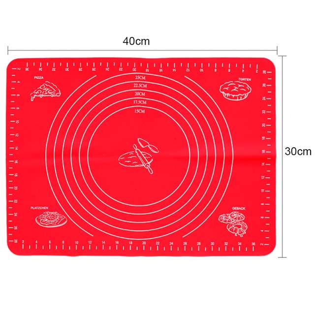 Silicone Non-stick Silicone Thickening Mat Rolling Dough