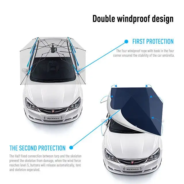 💥Last Day Price 💥Automatic Folding Car Roof Cover Umbrella Tent