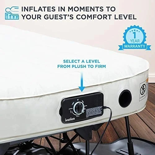 🔥Clearance Sale🔥Air Mattress with Frame & Rolling Case