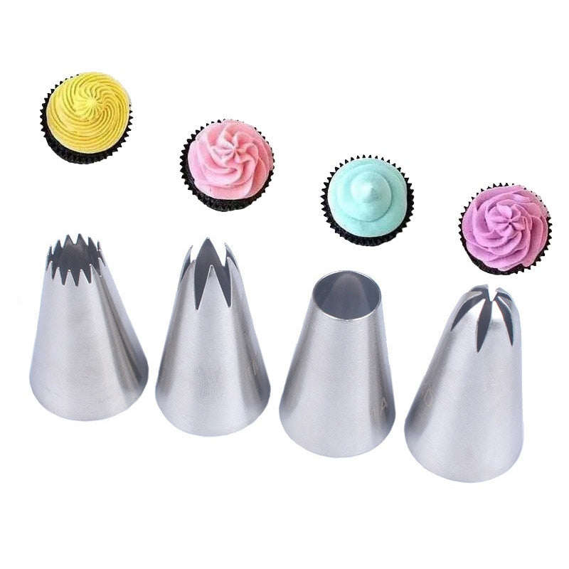 (Store Closing Sale) 1/3/5/7pc/set of chrysanthemum Nozzle Icing Piping Pastry