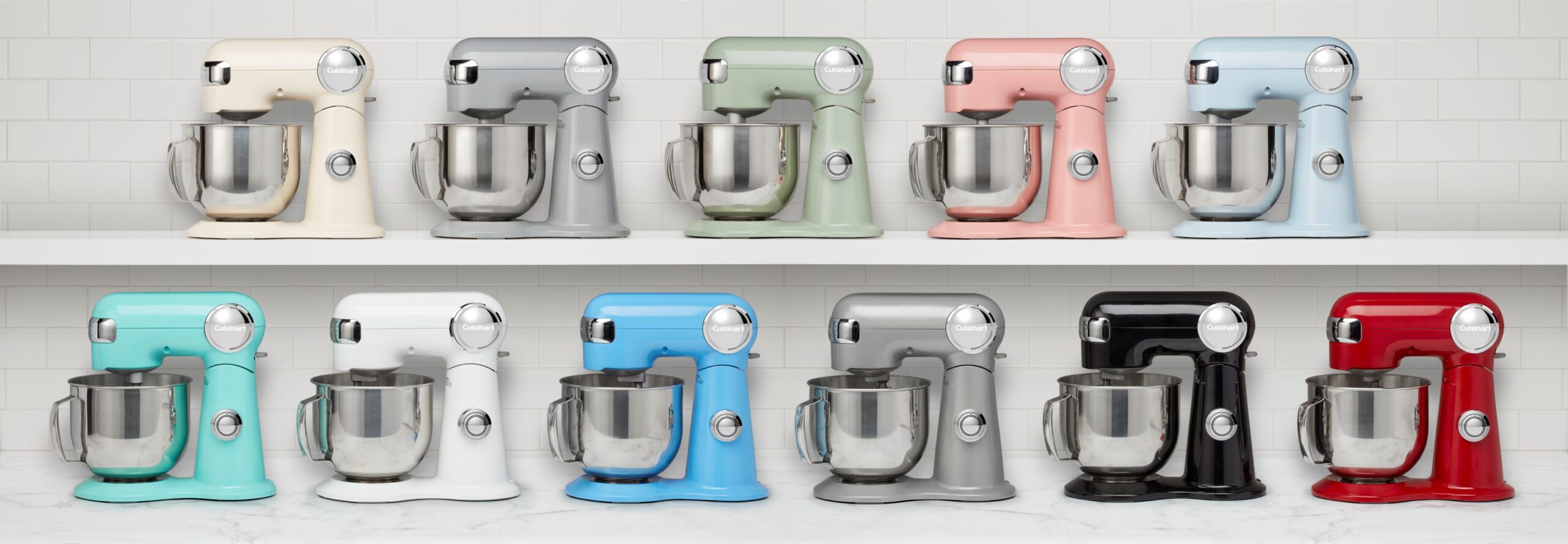 5.5-Quart Stand Mixer, Brushed Chrome