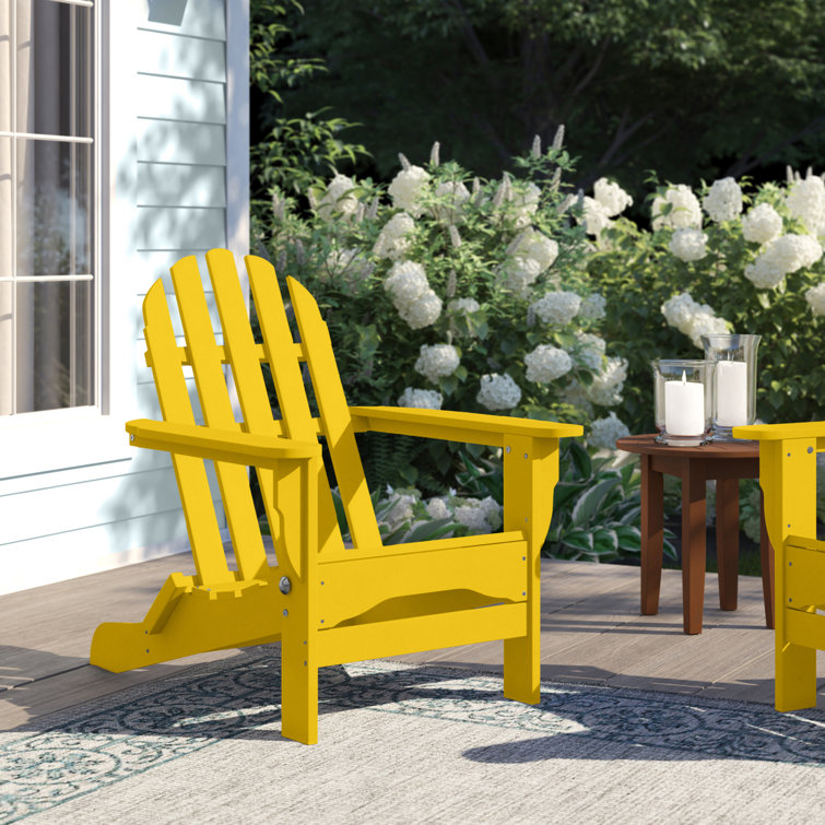 Alprentice Plastic/Resin Folding Adirondack Chair