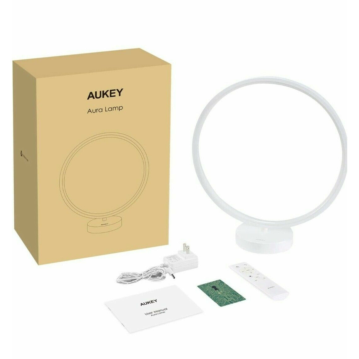 AUKEY LT-ST37 Circular RGB Table Lamp With Remote Control