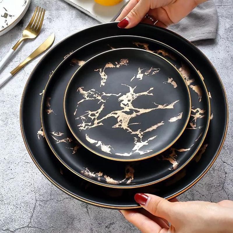 (Store Closing Sale) Rome Marble Plate