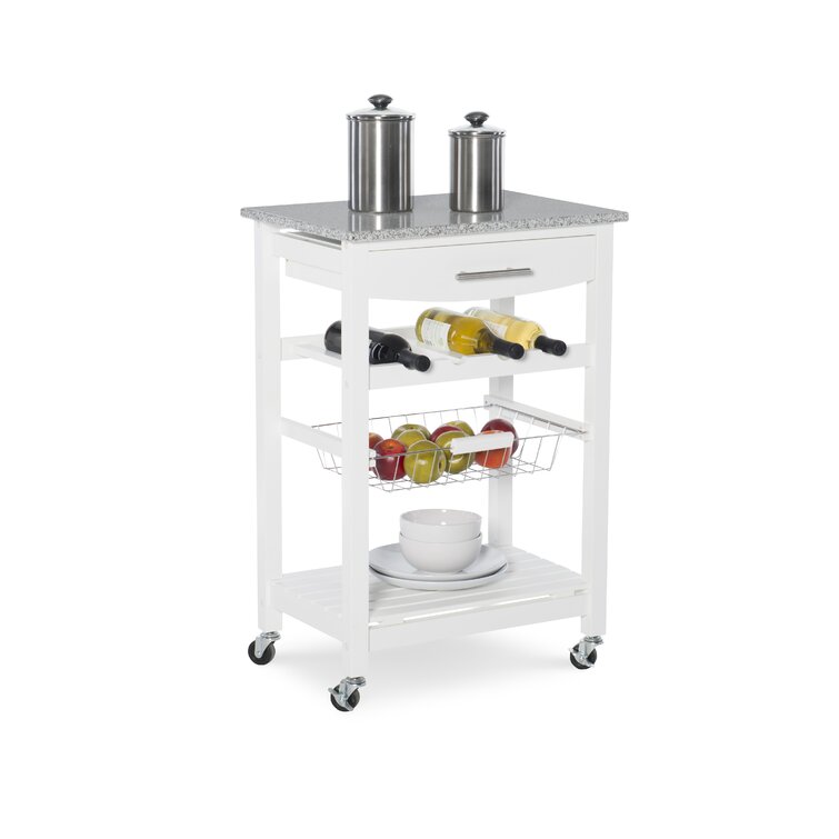 Macy Granite Kitchen Cart