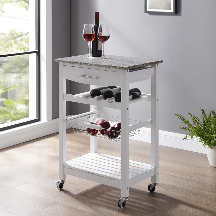 Macy Granite Kitchen Cart