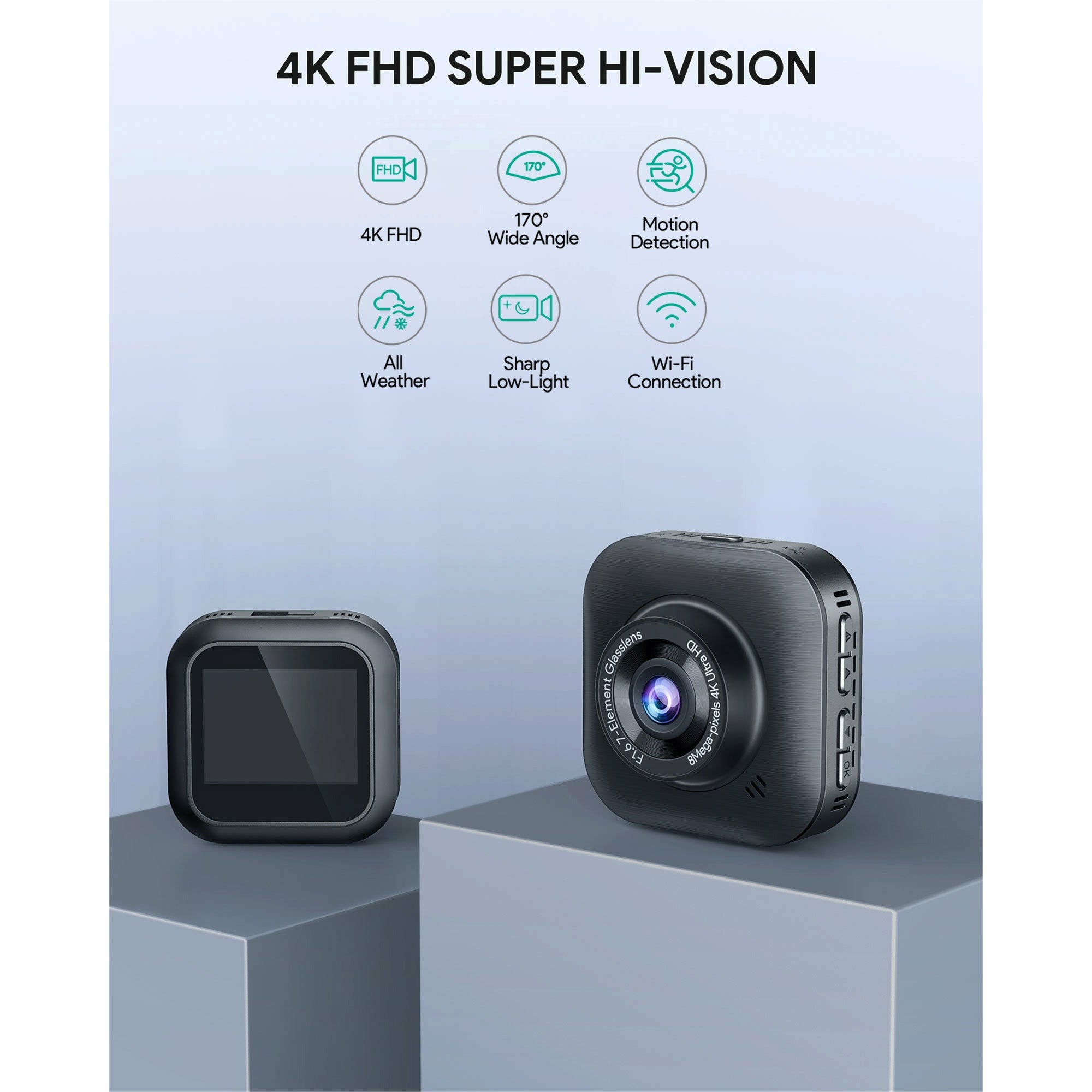 AUKEY Dash Cam 4K DRS1