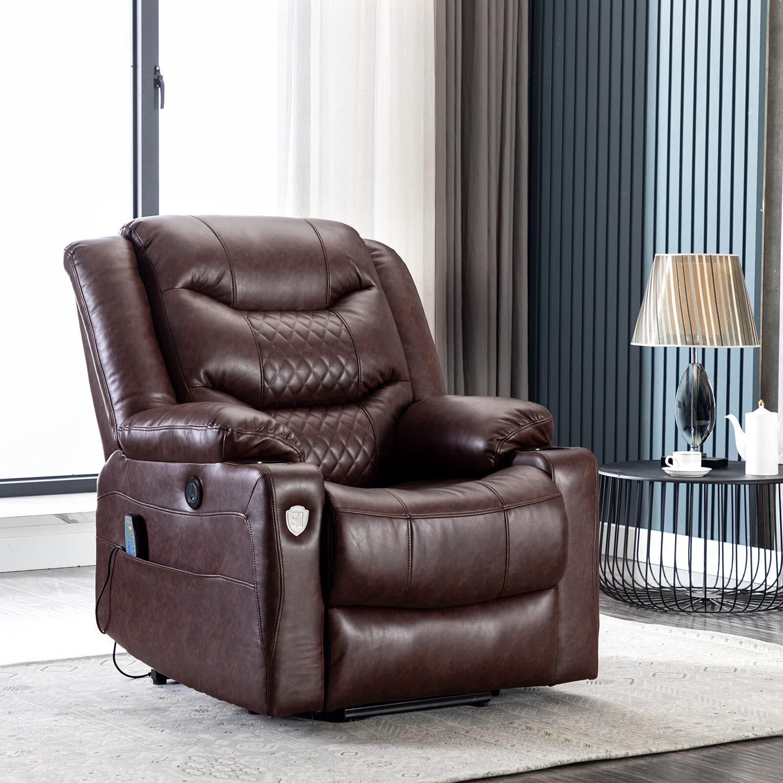 Massage and Heat Function Electric Recliner Chair