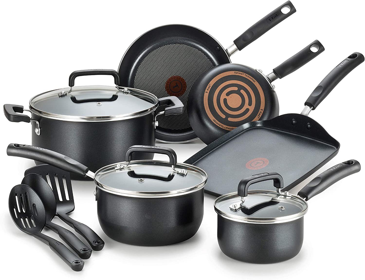 (Store Closing Sale) Nonstick Dishwasher Safe Cookware Set, Pots and Pans Set, 12-Piece