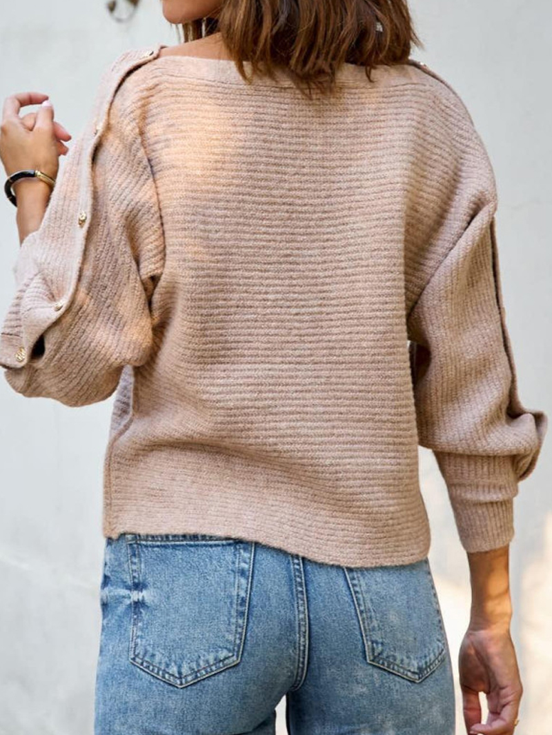 Women's Casual Knitted Sweater Top