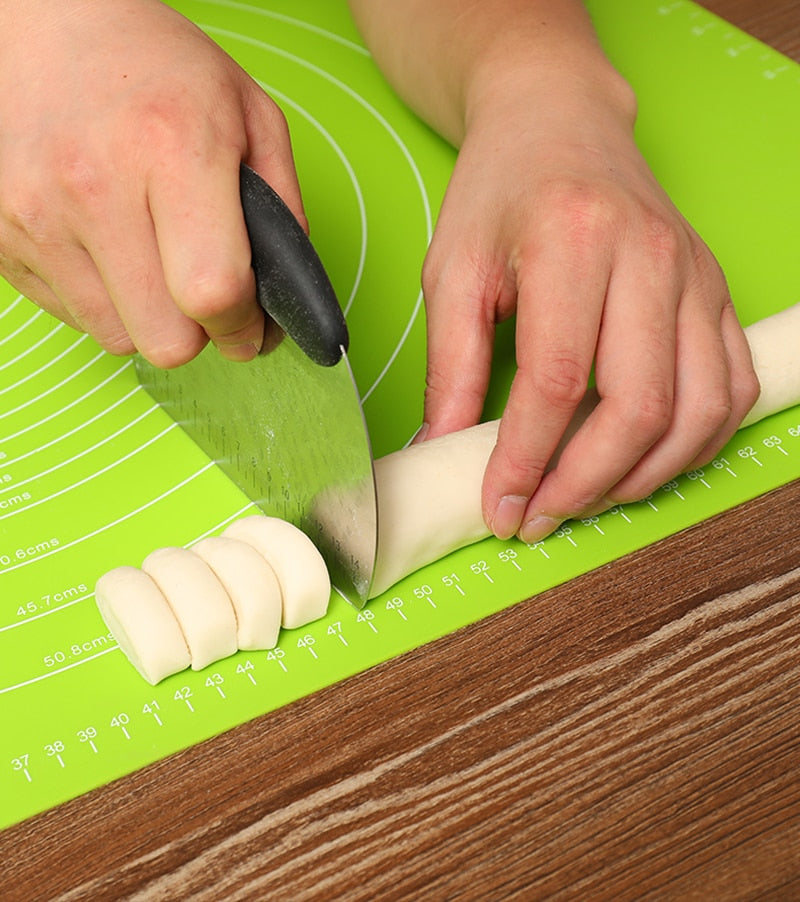 (Store Closing Sale) Silicone Non-stick Silicone Thickening Mat Rolling Dough