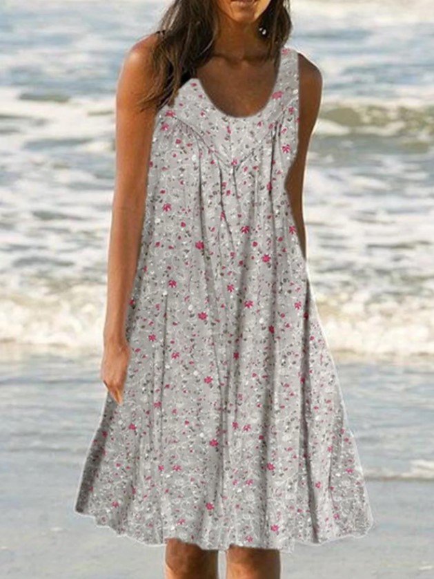 Women's Floral Print Dress