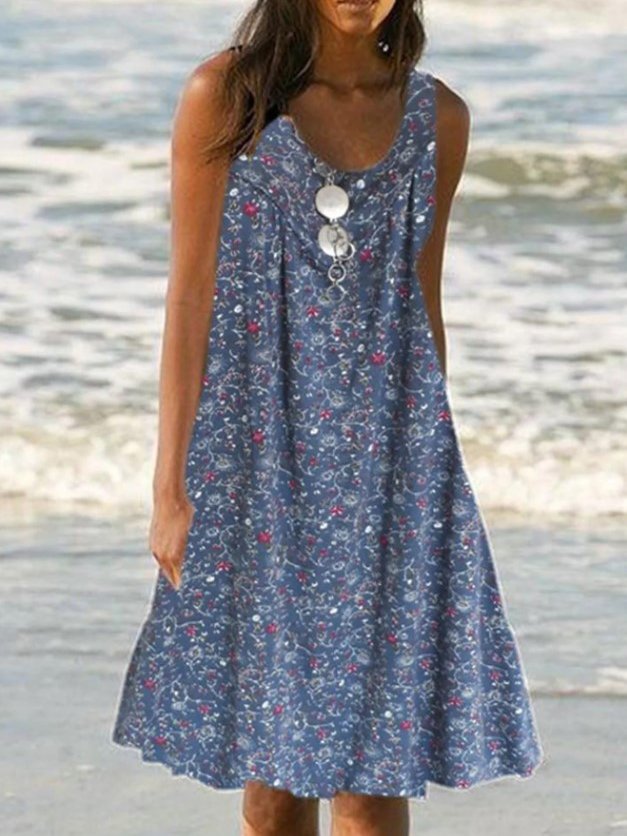 Women's Floral Print Dress