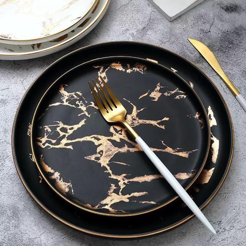 (Store Closing Sale) Rome Marble Plate