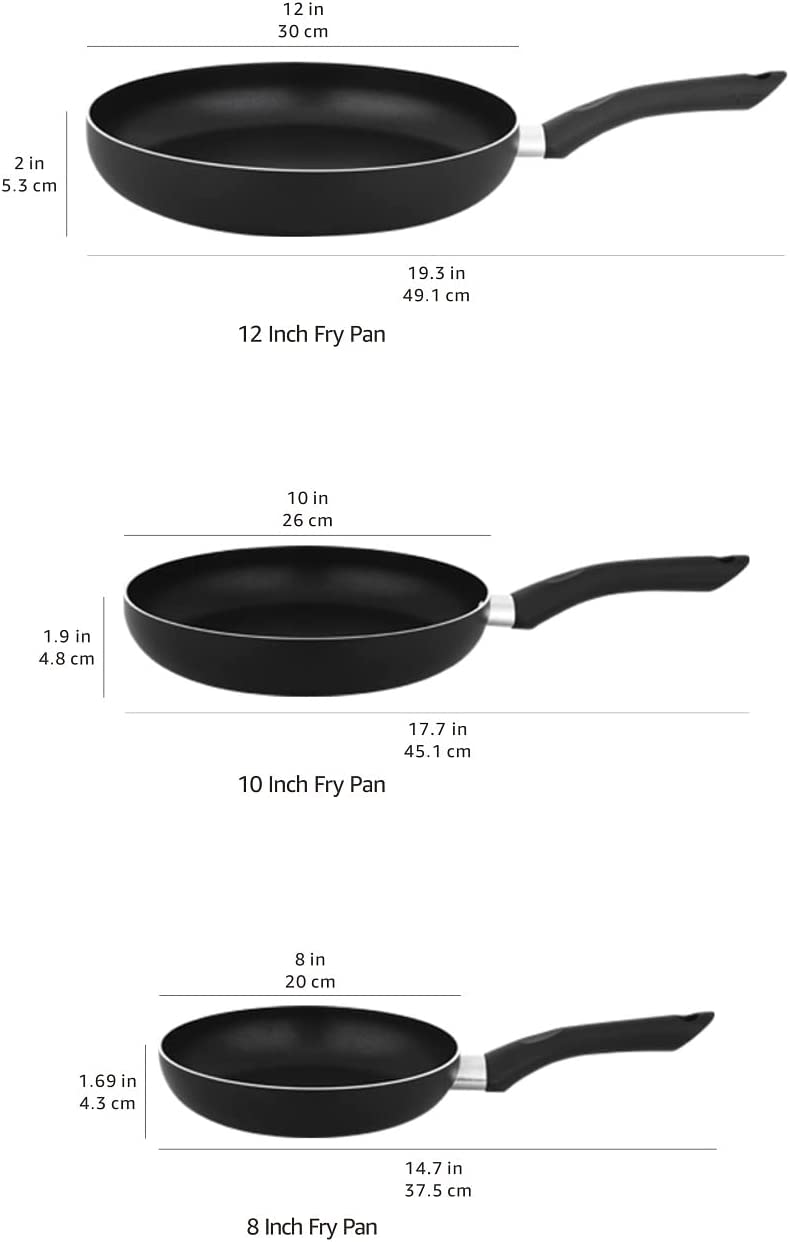 (Store Closing Sale) Non-Stick Cookware Set, Pots, Pans and Utensils - 15-Piece Set