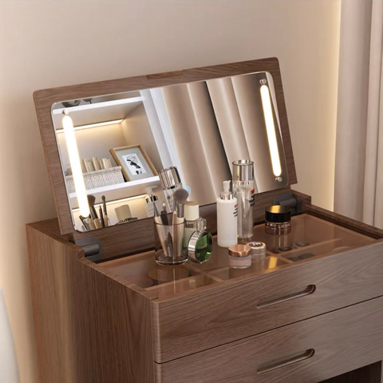 Solid Wood Multifunctional Dressing Table