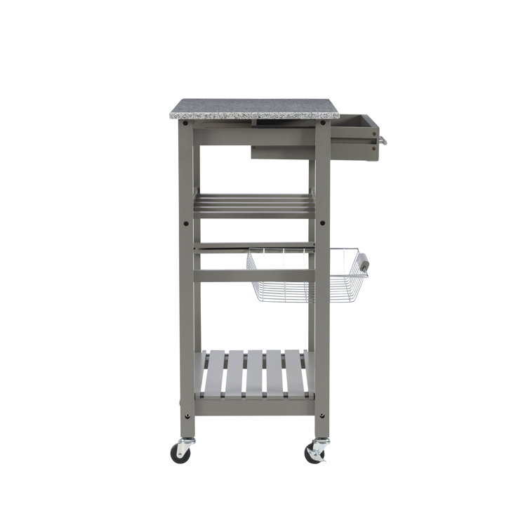 Macy Granite Kitchen Cart