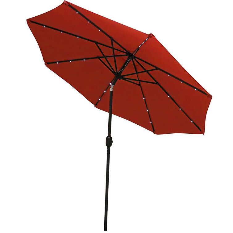 Jericho 108'' Lighted Market Umbrella