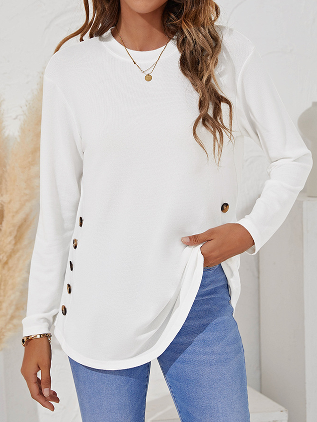 Casual Long Sleeve Top