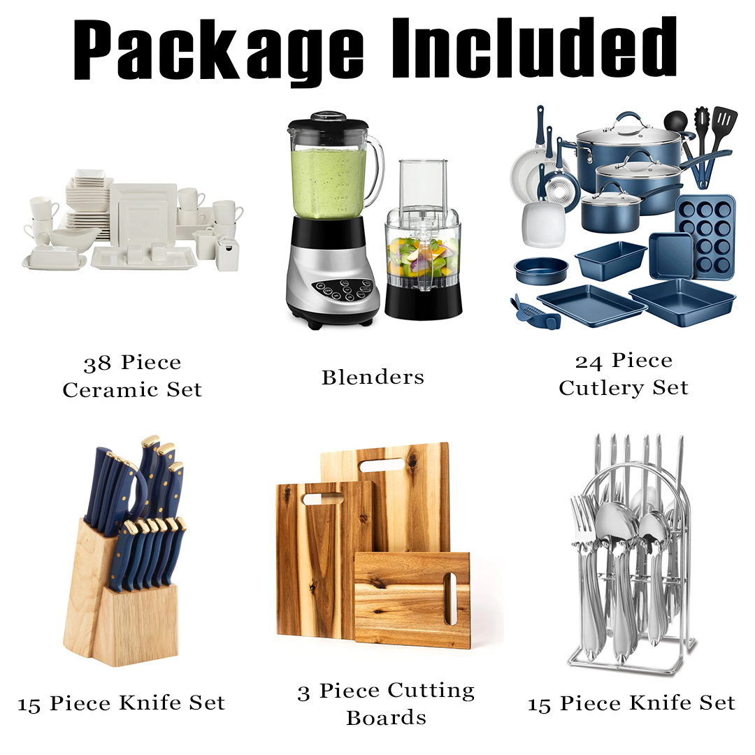 (Store Closing Sale) 101-piece Kitchen Spree, Meeting All The Needs Of The Kitchen