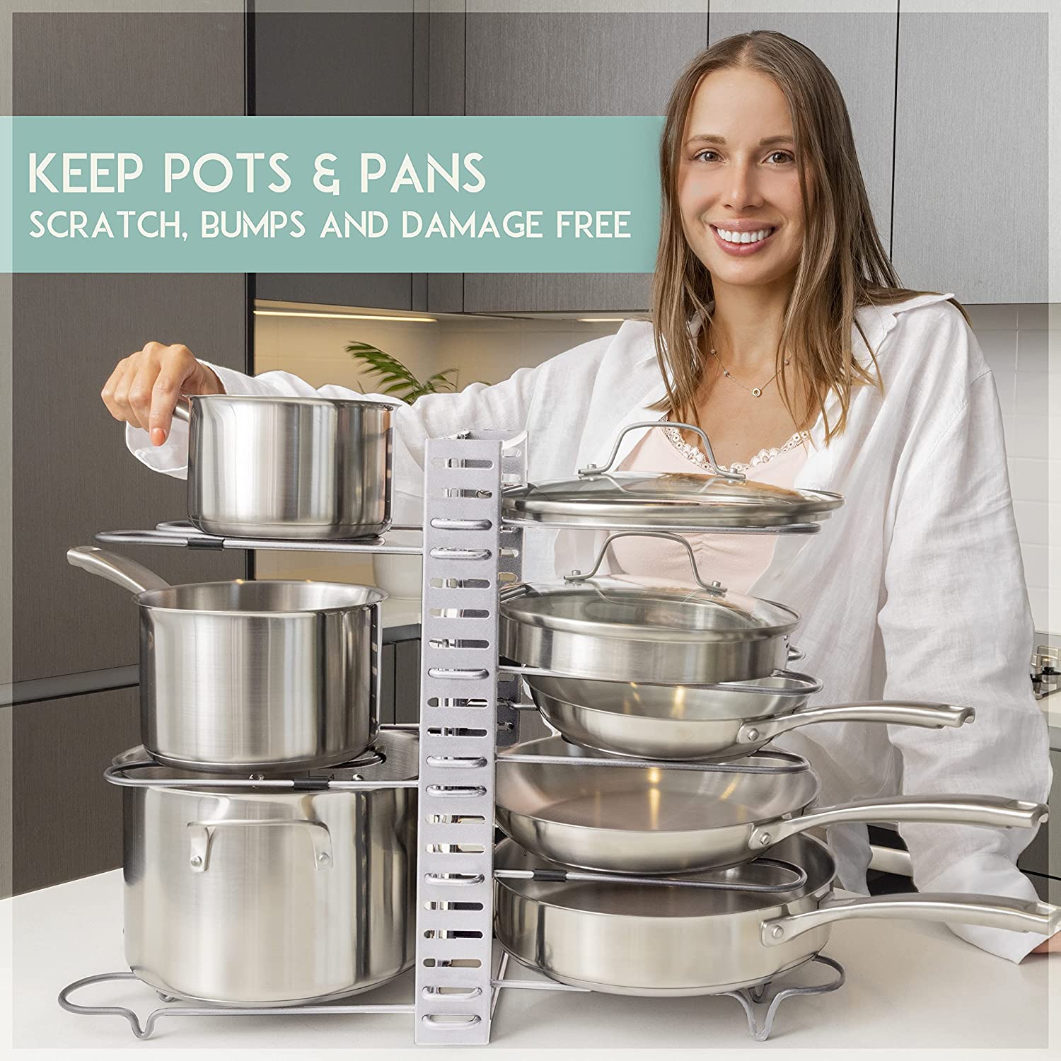 (Store Closing Sale) 3 DIY methods pot rack