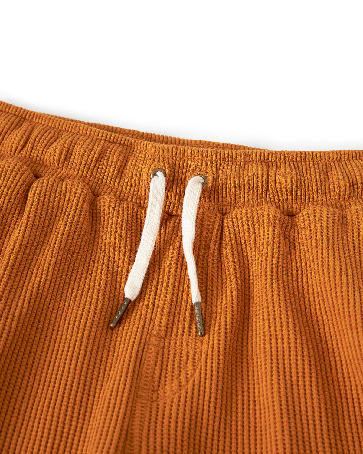 The Cannes Waffle Knit Shorts - Burnt Sienna