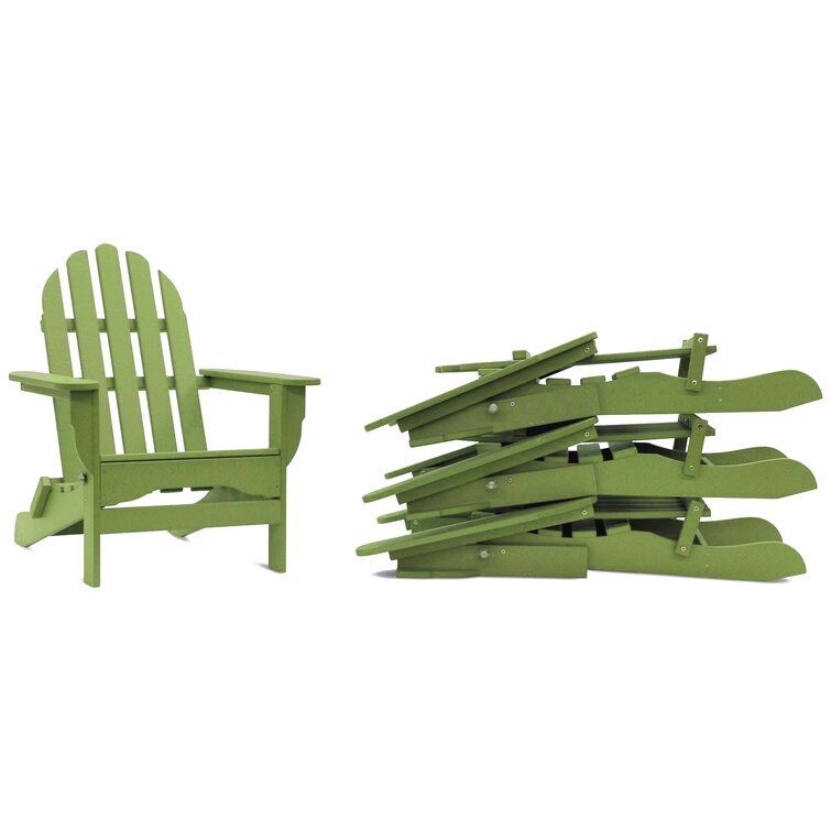 Alprentice Plastic/Resin Folding Adirondack Chair