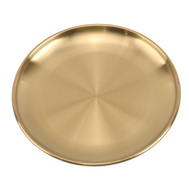 (Store Closing Sale) Golden Element Plate Collection