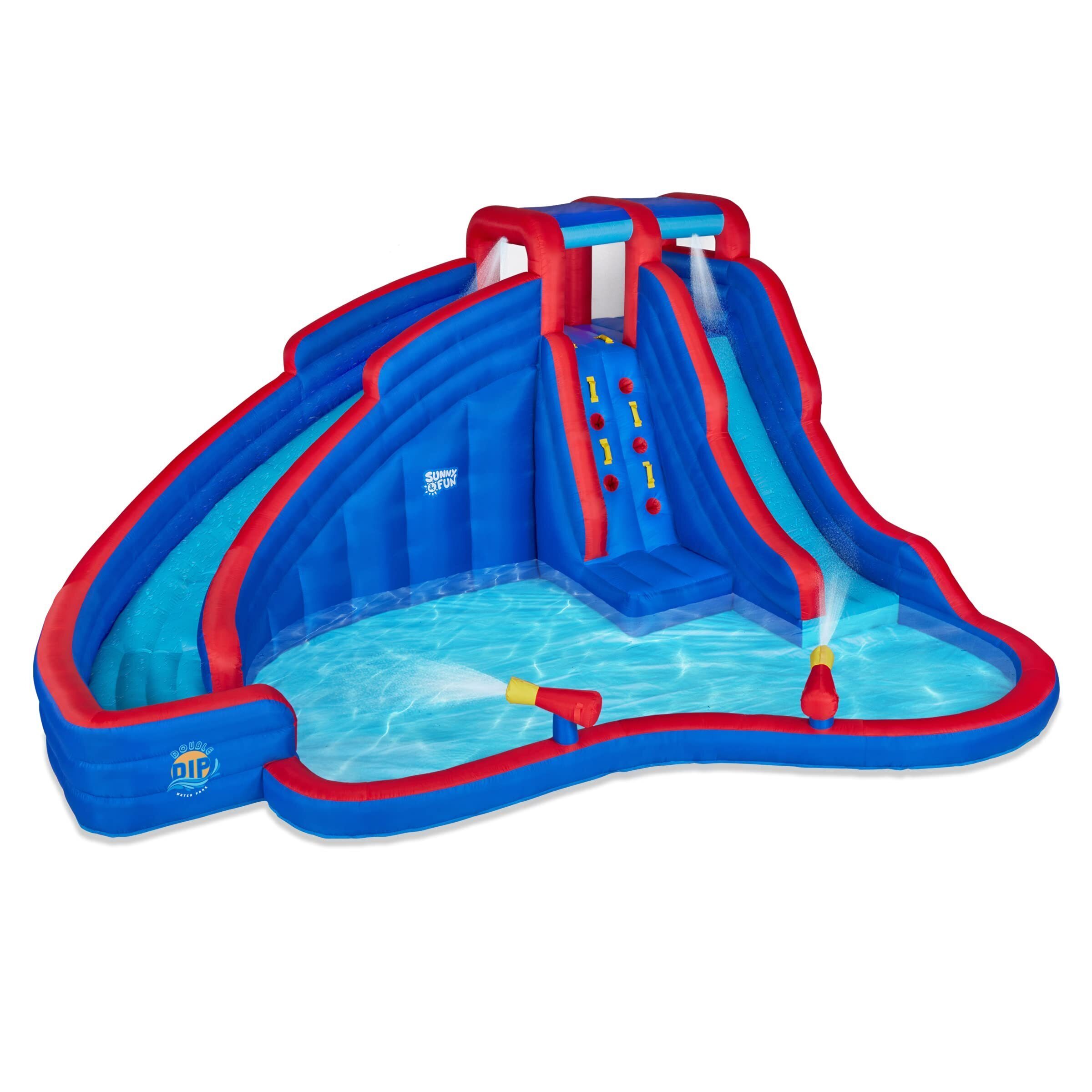 Children's automatic inflatable water park (with automatic inflator)