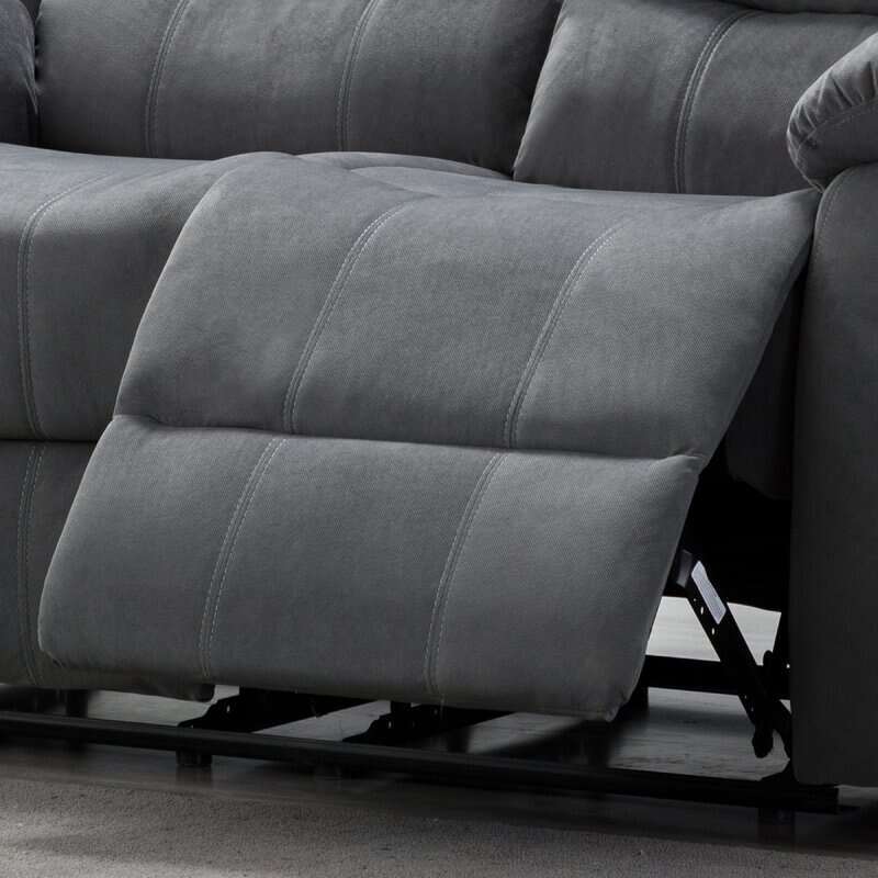 Kingstowne 59'' Pillow Top Arm Reclining Loveseat