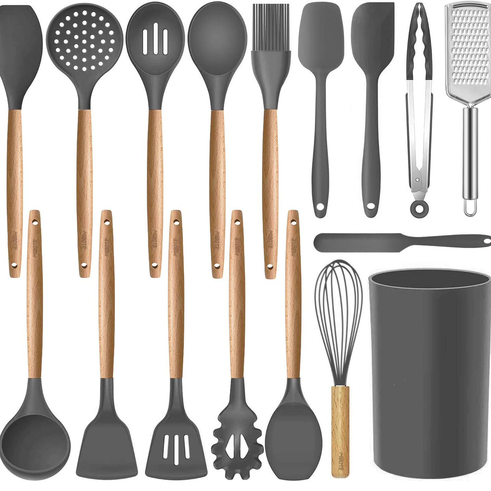 (Store Closing Sale) Silicone cooking utensils set