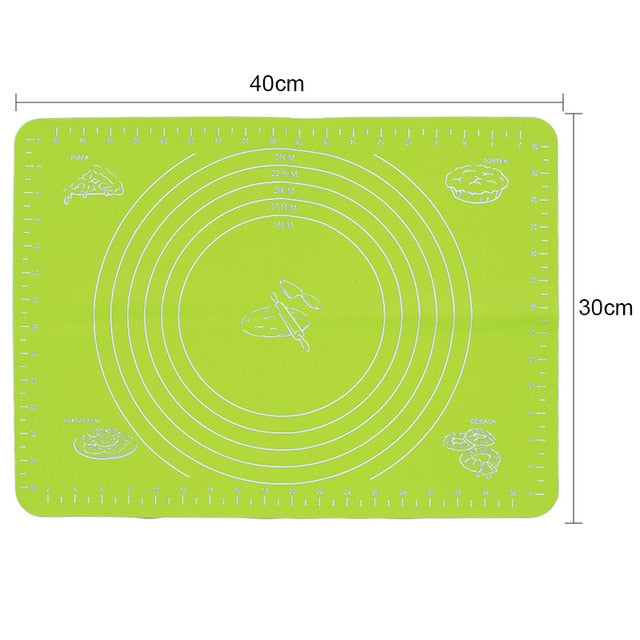 (Store Closing Sale) Silicone Non-stick Silicone Thickening Mat Rolling Dough