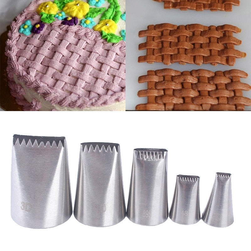 (Store Closing Sale) 1/3/5/7pc/set of chrysanthemum Nozzle Icing Piping Pastry